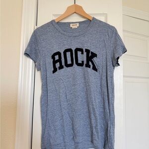 Zadig & Voltaire Heather Blue Crewneck Tee